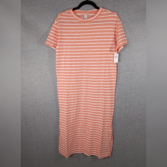 👯♀️Host Pick⚡️Old Navy Striped Midi Shift Dress - Picture 2 of 9